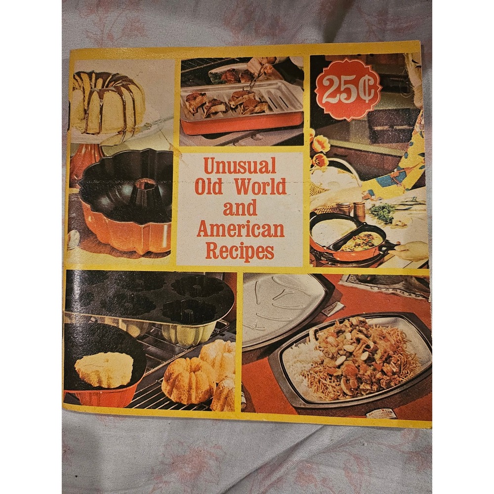 Vintage Nordic Ware Unusual Old World and American Recipes Booklet Cookbook 573